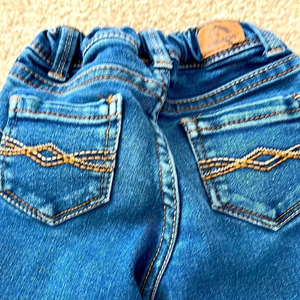 Set of (2) Toddler Blue Jeans Bundle- Jordache and Carter’s - Size 2T
